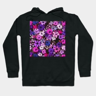 Purple Flowers Hoodie